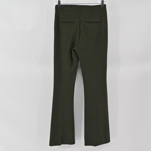 Ann Taylor Olive Green High-Waisted Pants - Picture 5 of 9
